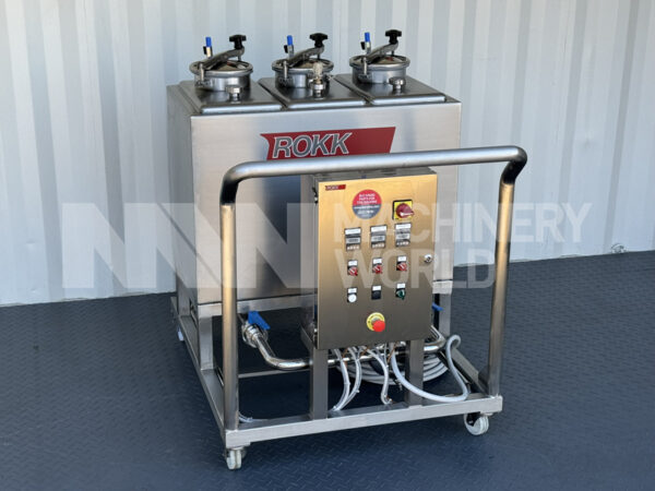 ROKK 3-Tank CIP (Cleaning in Place) Mobile System 'Ex-Demo' (YOM 2023)