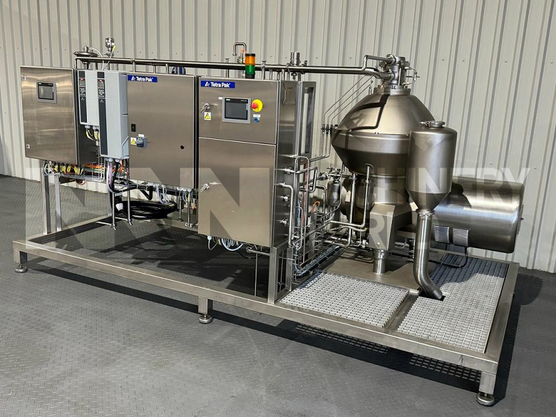 1,000 LPH Tetra Pak H10 Cream Concentrator Separator Skid Module (Year 2020) - Image 3