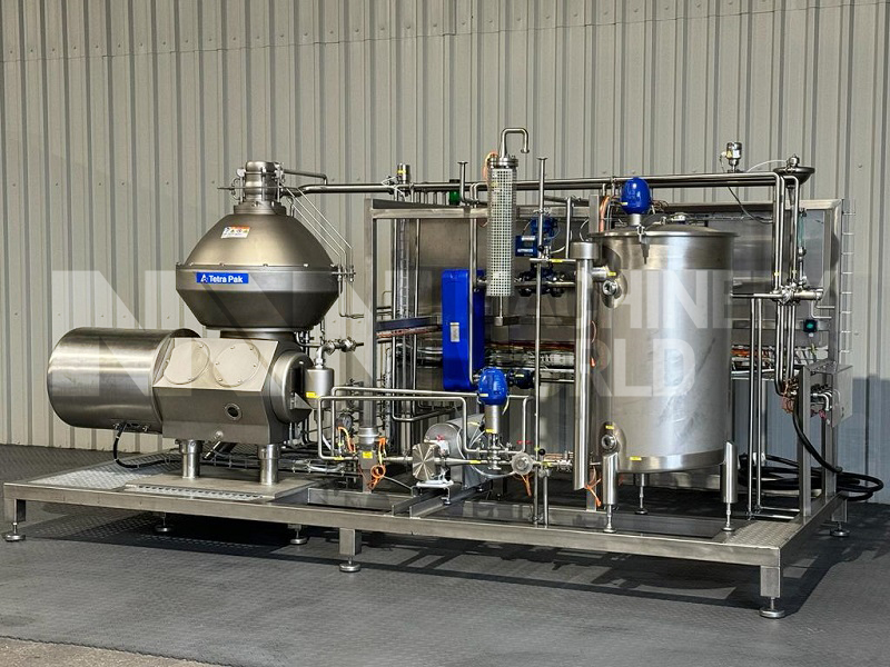 1,000 LPH Tetra Pak H10 Cream Concentrator Separator Skid Module (Year 2020) - Image 2