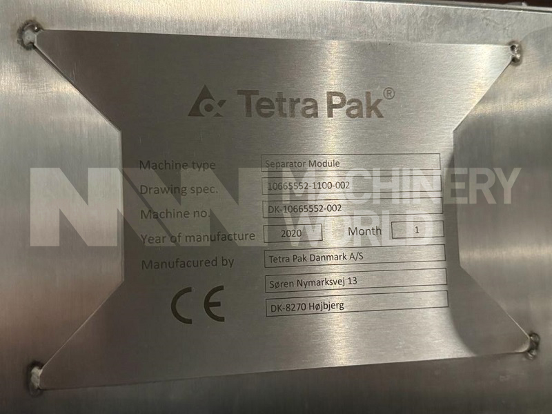 1,000 LPH Tetra Pak H10 Cream Concentrator Separator Skid Module (Year 2020) - Image 13