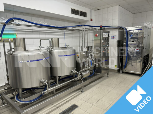 Complete Tecnofreeze Ice Cream Factory, 400-1200 Litres/Hour (Year 2018)