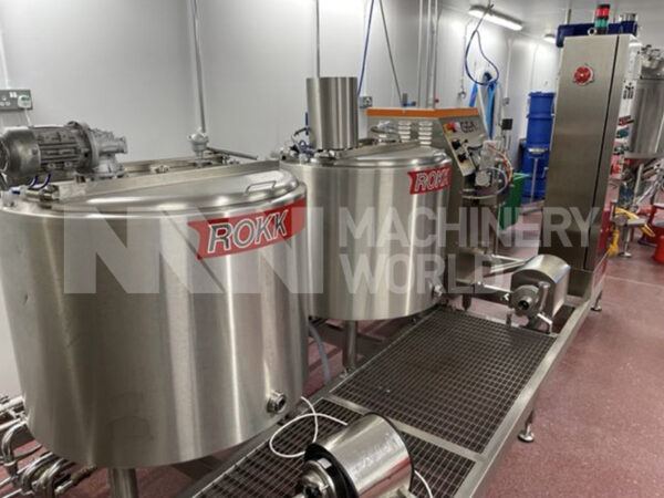 ROKK MXP 600 (Special Build) Ice Cream Batch Mix Plant (Year 2017)