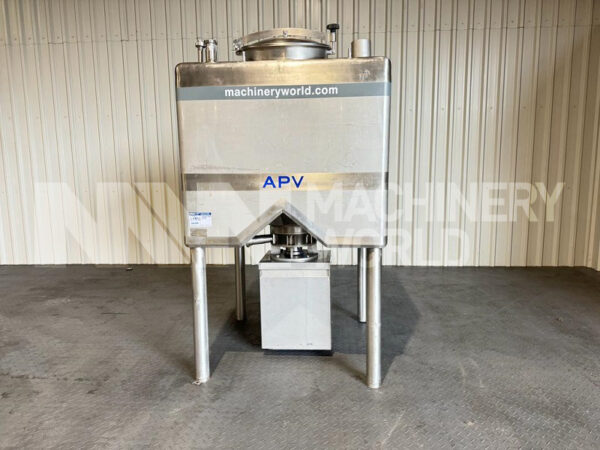 1,000 Ltr APV SPX Flex-Mix TB+1000 Liquiverter High Shear Turbo Batch Mixer