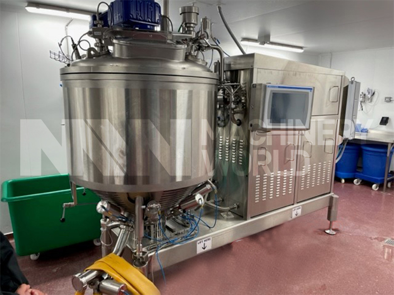 500 Ltr Tetra Pak Tetra Scanima B200-500VAA Jacketed Vacuum Universal High Shear Mixer (Year 2018)