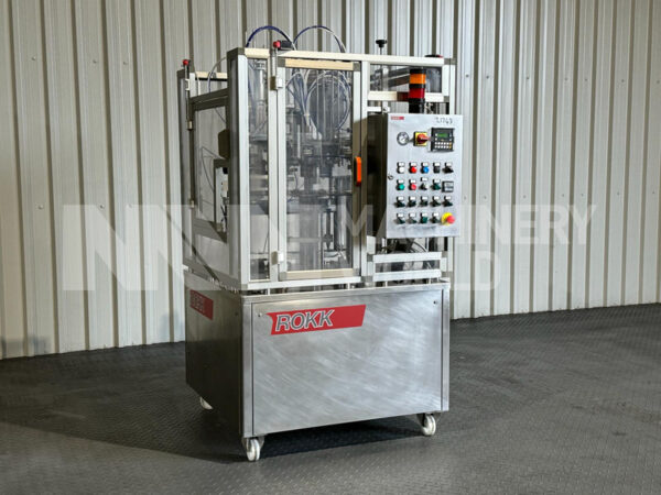 ROKK RR 3800 Ice Cream Rotary Filling Machine - 500ml CUP (Year 2015)