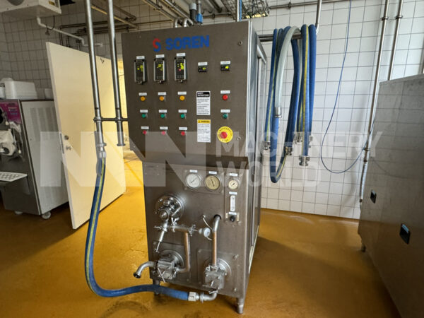 Soren CS 200 Ice Cream Continuous Freezer (Ideal for R&D purposes)