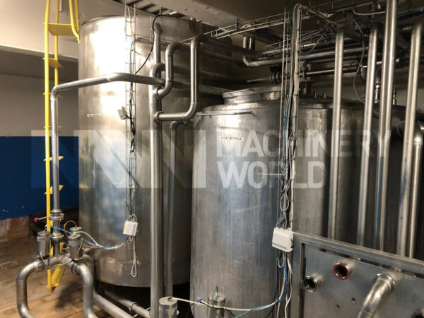 3-Tank & 2-Channel Automatic CIP System Plant
