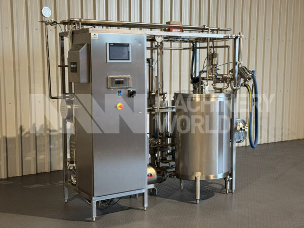 450LPH to 600LPH DDM Kolding Continuous Electrically Heated Pasteuriser Plant (Year 2014)
