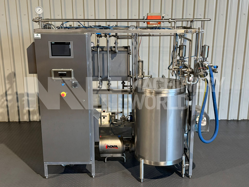 450LPH to 600LPH DDM Kolding Continuous Electrically Heated Pasteuriser Plant (Year 2014) - Image 2