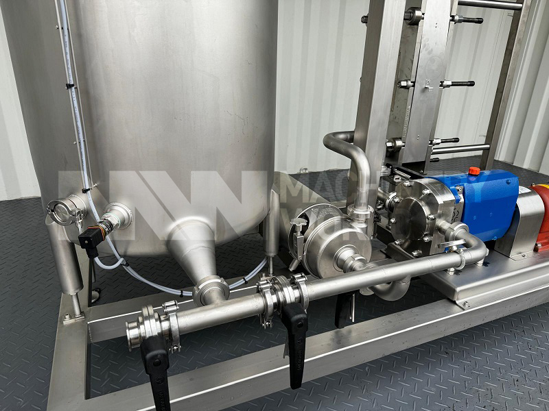 500 LPH Alfa Laval H4-PSG Cream Cooler Heat Exchanger Skid (Year 2024) - Image 4
