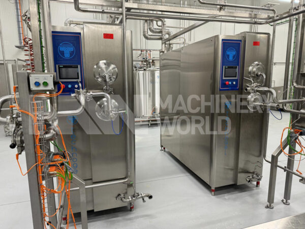 Turnkey Technogel Ice Cream Industrial Processing Plant, 2400 Litres/Hour (Year 2019)