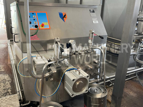 5,000 LPH GEA Niro Soavi NS3075H (400 Bar) High Pressure Homogeniser
