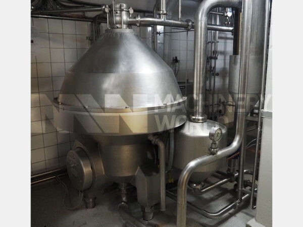 25,000 LPH Alfa Laval Tetra Pak HMRPX 518 HGV 74C 50 Milk Cream Separator
