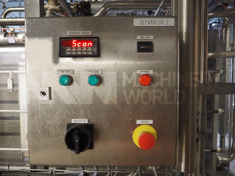 25,000 LPH Alfa Laval Tetra Pak HMRPX 518 HGV 74C 50 Milk Cream Separator - Image 5