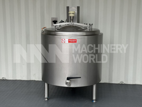300 Ltr FIC Jacketed Pasteurisation Tank with High Speed Mixer