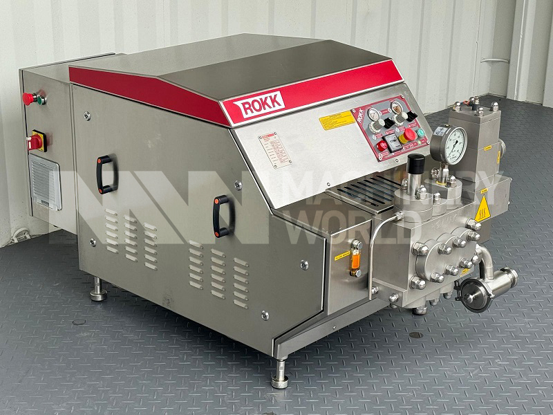 500 LPH ROKK 3-Series (250 Bar) & 2-Stage Homogeniser (Year 2021) - Image 2