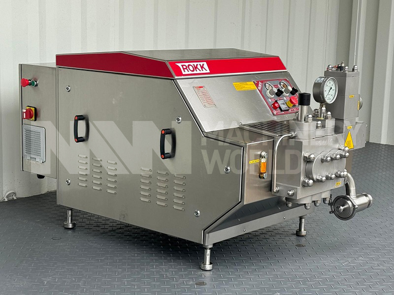 500 LPH ROKK 3-Series (250 Bar) & 2-Stage Homogeniser (Year 2021) - Image 4
