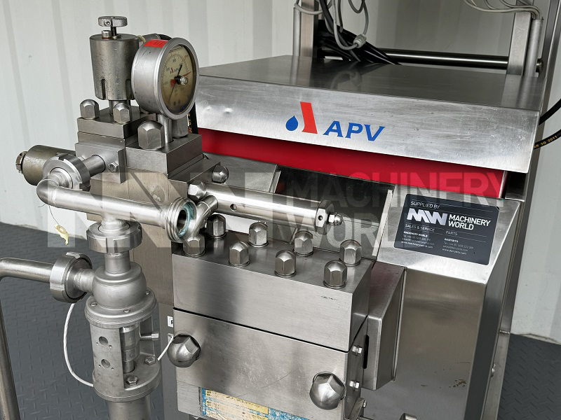 450 LPH APV Type 18.38 (400 Bar) High Pressure Homogeniser - Image 3