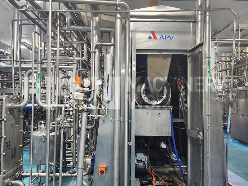 5,000kg per hour APV Pasilac HCT2 Continuous Butter Churn with Pattyn Bulk Butter Packing Line - Image 5