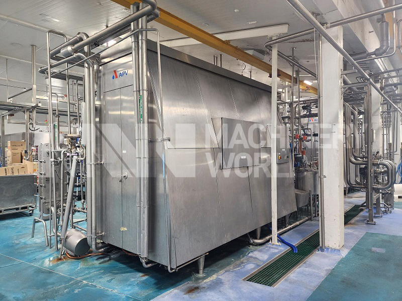 5,000kg per hour APV Pasilac HCT2 Continuous Butter Churn with Pattyn Bulk Butter Packing Line - Image 4