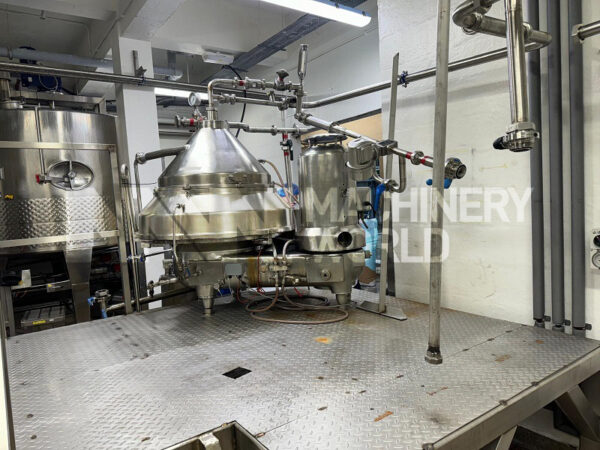 1,500kg per hour Westfalia KDA 18-02-177 Quark Separator