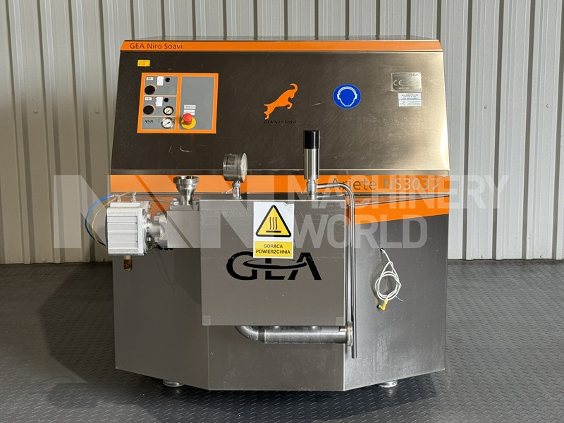 7,000 LPH GEA Niro Soavi NS3037/30H (120 Bar) High Pressure Pump Homogeniser (Year 2009) - Image 4
