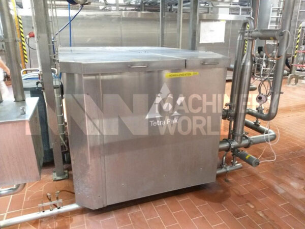 15,000 LPH Tetra Pak Tetra Alex 30 (200 Bar) High Pressure Homogeniser