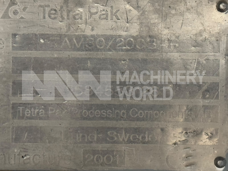 15,000 LPH Tetra Pak Tetra Alex 30 (200 Bar) High Pressure Homogeniser - Image 9