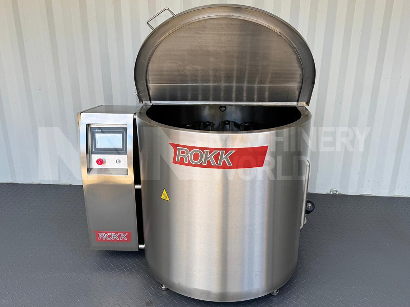 500 Ltr ROKK RMELT-500 Jacketed Frozen Fat Oil Butter Chocolate Batch Melter (Brand New) - Image 3