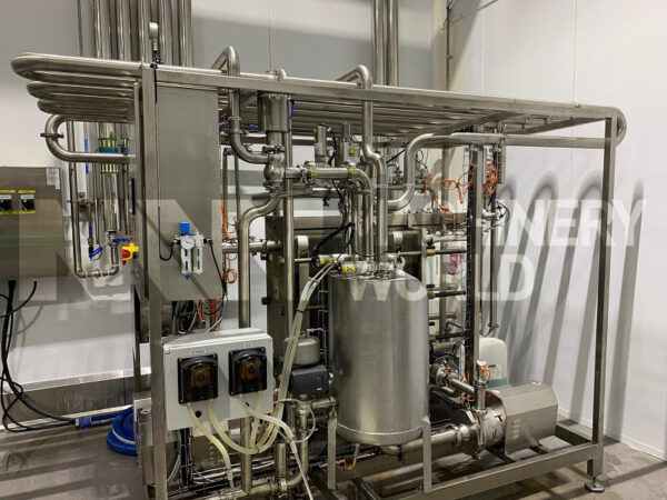 12,500 LPH Raw Fresh Milk Skid Mounted HTST Pasteuriser Plant (Year 2021)