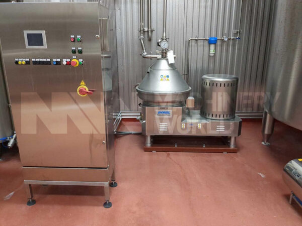 7,500 LPH Andritz Frautech CA71T Milk Cream Separator  (Year 2019)