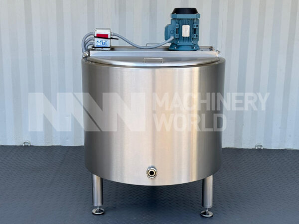 300 Ltr ROKK Jacketed Pasteurisation Tank with High Speed Mixer