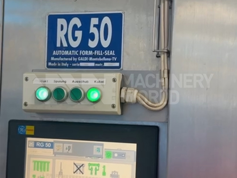 250ml to 1 Litre Galdi RG50 Automatic Gable Top ESL Carton Filling Machine with Crate Loader - Image 3