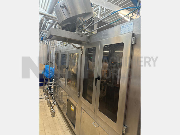 250ml to 1 Litre Galdi RG50 Automatic Gable Top ESL Carton Filling Machine with Crate Loader