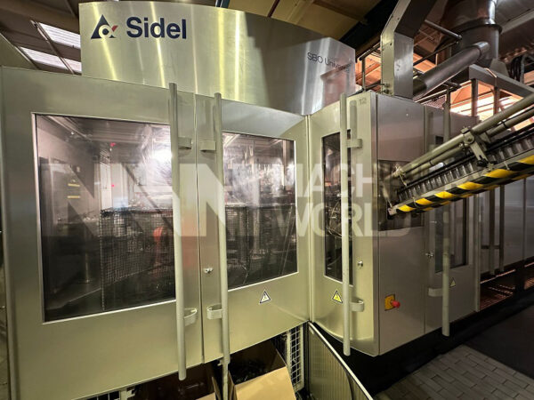 21,000 BPH Sidel SBO 14 Universal Combi PET Bottle Stretch Blow Moulding (Year 2010) Filling Line with Krones Labeller (Year 2018)