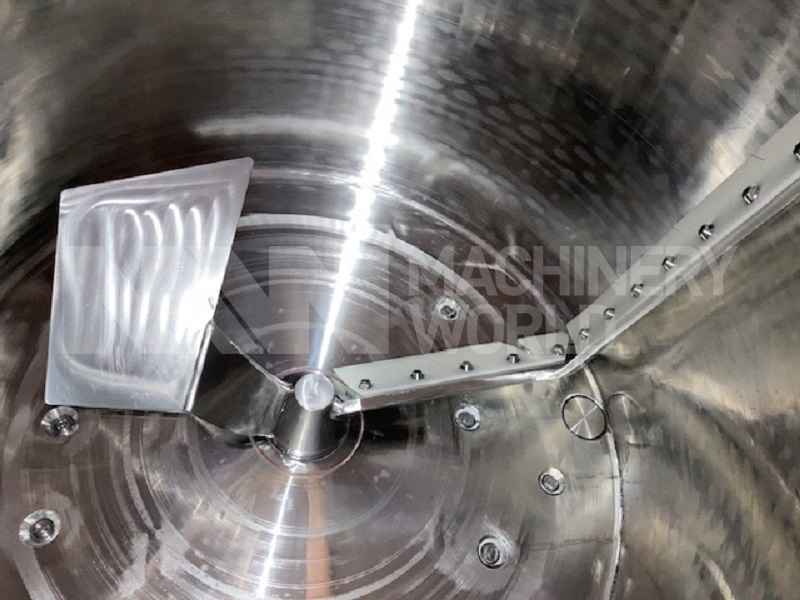 800L Stephan COOK-IT CI800 Direct Steam Jacketed Vacuum Process Mix Tank (Year 2011) - Image 8