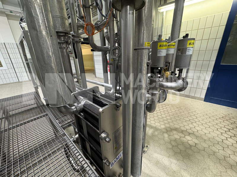 6,000kg per hour Simon Freres MD1230VR Continuous Butter Churn with Simplistock SV2 25kg Bulk Butter Packer - Image 13