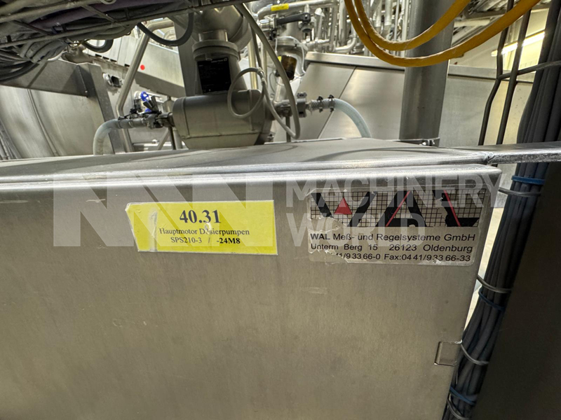 6,000kg per hour Simon Freres MD1230VR Continuous Butter Churn with Simplistock SV2 25kg Bulk Butter Packer - Image 22