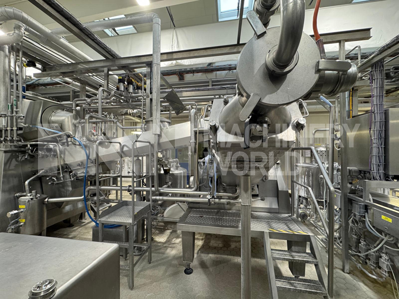 6,000kg per hour Simon Freres MD1230VR Continuous Butter Churn with Simplistock SV2 25kg Bulk Butter Packer - Image 3