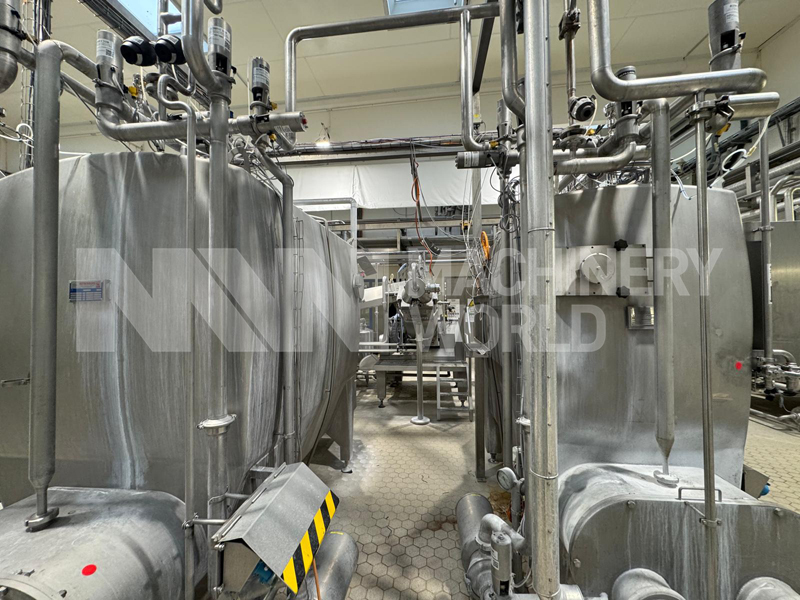 6,000kg per hour Simon Freres MD1230VR Continuous Butter Churn with Simplistock SV2 25kg Bulk Butter Packer - Image 15