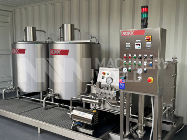 ROKK MXP 600 Ice Cream Batch Mix Plant (Year 2020)