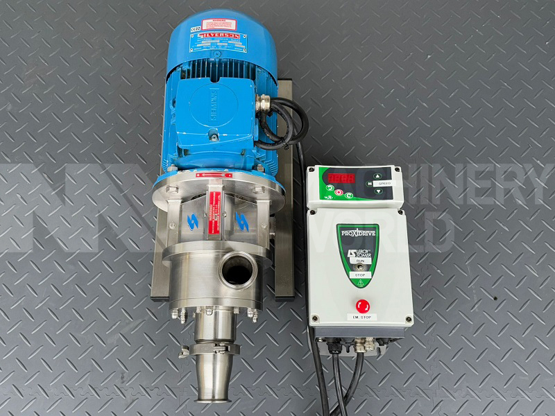4kw Silverson FMX25 UHS-HV Ultra High Shear High Viscosity Inline High Shear Mixer (Year 2022) - Image 5