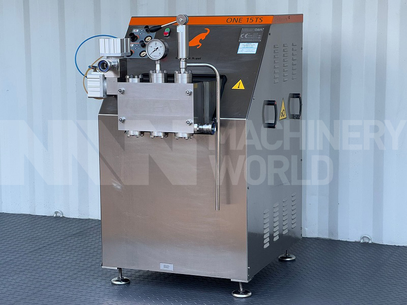 2,100 LPH GEA Niro Soavi One 15TS (200 Bar) High Pressure Homogeniser - Image 2