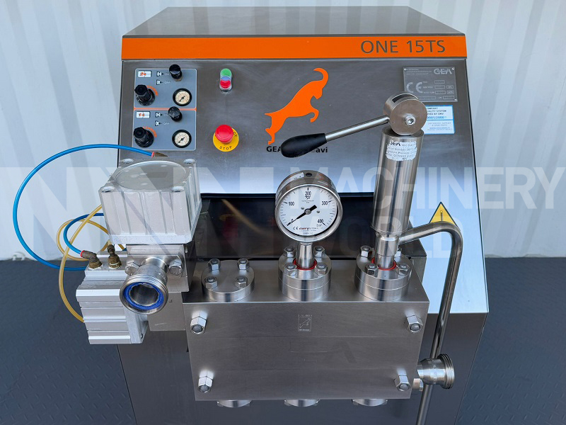 2,100 LPH GEA Niro Soavi One 15TS (200 Bar) High Pressure Homogeniser - Image 3