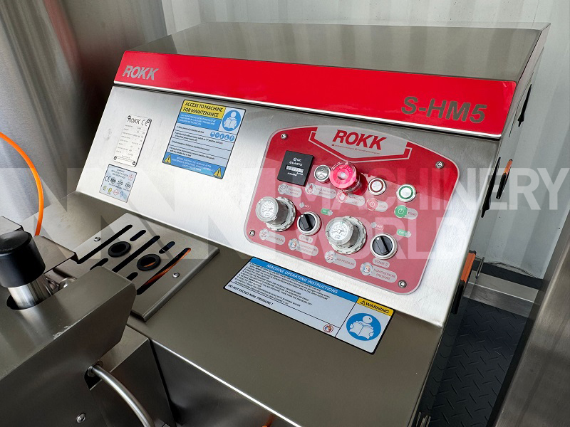 300 LPH ROKK Universal Mini Mixing Plant with 250 Bar Homogeniser, Jacketed Mix Tank & Heat Exchanger - BRAND NEW - Image 7