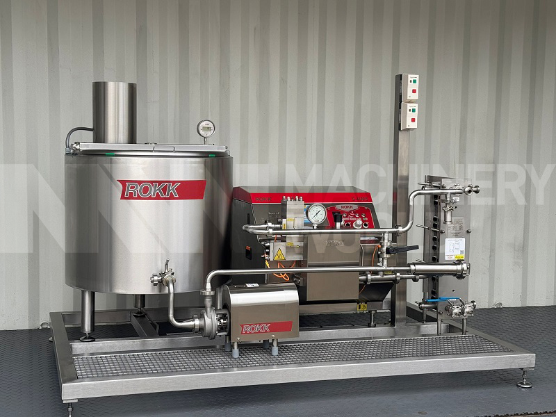 300 LPH ROKK Universal Mini Mixing Plant with 250 Bar Homogeniser, Jacketed Mix Tank & Heat Exchanger - BRAND NEW - Image 2