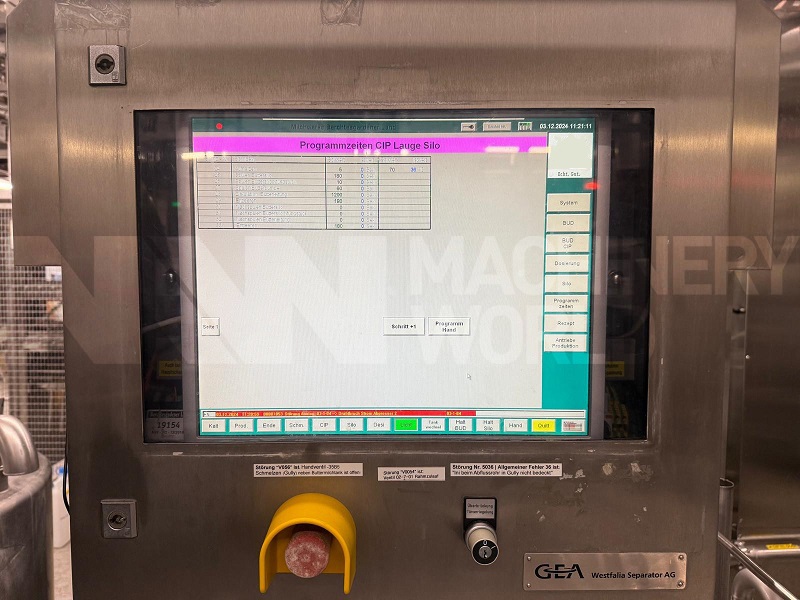 3,000kg per hour GEA Westfalia BUD3000 Continuous Butter Churn Plant with Ecopack 250gm Butter Portion Packer - Image 10