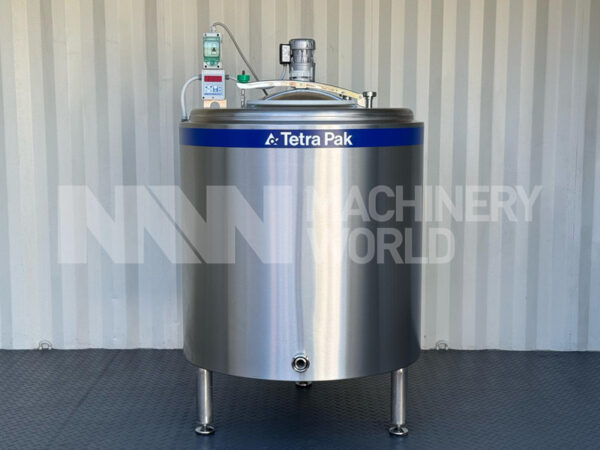 Tetra Pak Ageing Maturation Vat with Top Mounted Mixer - 600 ltr (Year 2018)