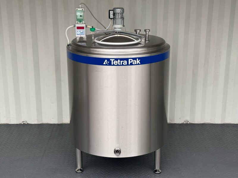 Tetra Pak Ageing Maturation Vat with Top Mounted Mixer - 600 ltr (Year 2018)