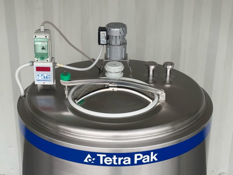 Tetra Pak Ageing Maturation Vat with Top Mounted Mixer - 600 ltr (Year 2018) - Image 4